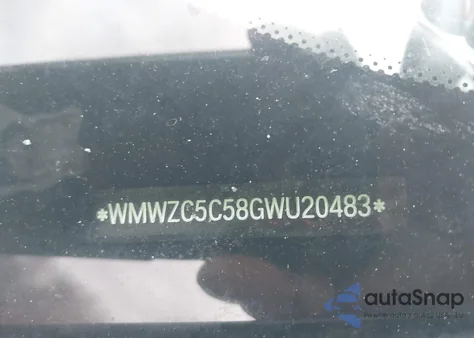 2016 Mini Countryman Cooper S из США, поврежденный, VIN WMWZC5C58GWU20483